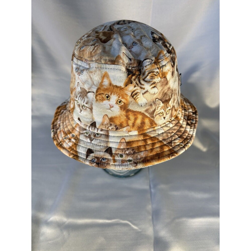Rare RIPNDIP Cat Print Bucket Hat One Size Fits All Streetwear Skate